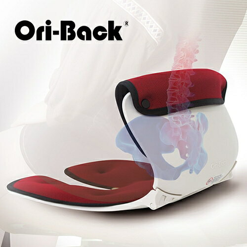 OriBack Chair (オリバックチェア) - 姿勢矯正 猫背対策 骨盤サポート 腰痛対策 座椅子 折りたたみ 椅子 姿勢 骨盤 サポート 姿勢サポート チェア 手洗い 洗える 撥水 体圧分散 長時間 疲れにくい デスクワーク 在宅 テレワーク