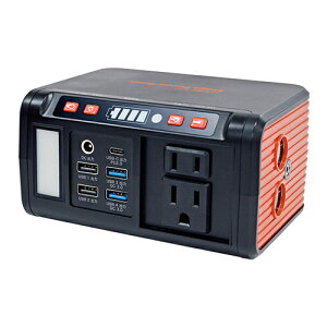 メガパワーバンク - ポータブル電源 24000mAh ACコンセント付 停電 アウトドア 蓄電池 蓄電 バッテリー 家庭用 発電機 キャンプ 災害 防災グッズ 防災用品 非常用 電源 AC電源 ポータブルバッテリー ポータブル蓄電池 蓄電器