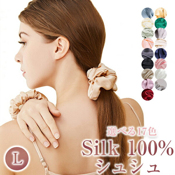 シルク シュシュ シルク 100 シュシュ 小さめ シルク ヘアゴム しゅしゅ シュシュ 黒 シュシュ 大人 ヘアポニー シルク ヘアアクセサリー ヘアアクセ ...