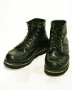 【中古】RED WING レッドウィング 8179 犬タグ アイリッシュセッター US7.5E BLK 使用感有