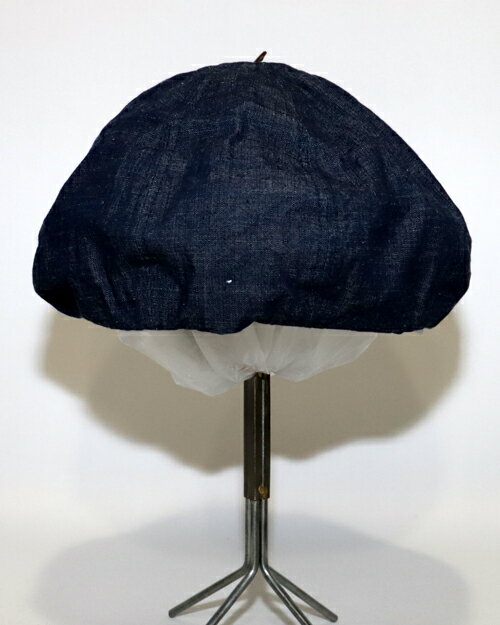 【中古】HIGHER ハイヤー CHAMBRAY BELLET 3 NVY HT18017