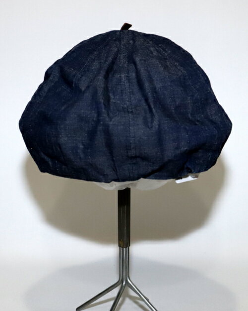 【中古】HIGHER ハイヤー CHAMBRAY BELLET 3 NVY HT18017
