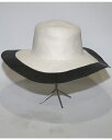 yÁzACNE STUDIOS x Borsalino ANlXgDfBIYx{T[m WIDE BRIM HAT NATxBLK@2013SS