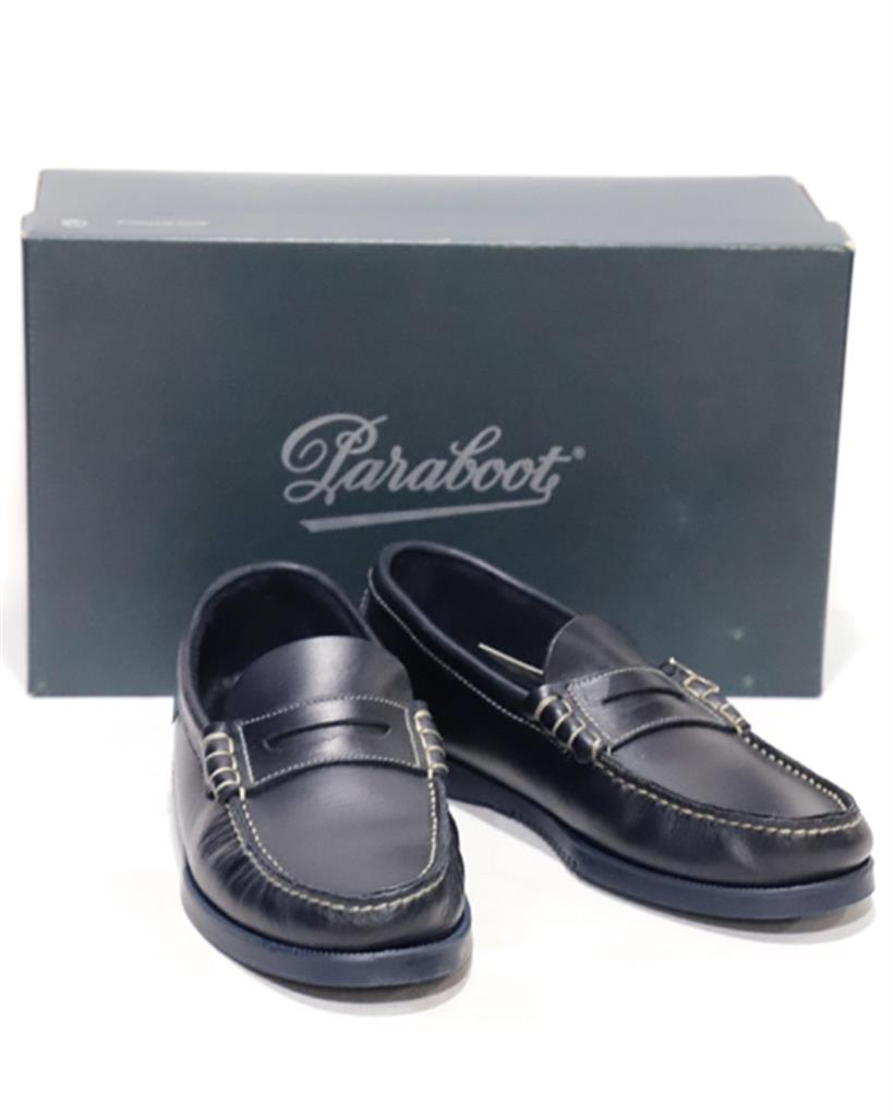 【中古】Paraboot パラブーツ CORAUX UK5.5 MARINE 093606