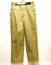 【中古】WARP AND WOOF ワープアンドウーフ Pioneer Tailoring Original Officer’s Trousers W30 KHK
