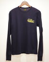 【中古】IRON HEART アイアンハート 6.5ozループウィールロングTシャツ M NVY 使用感有 IHTL-2001