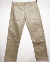 【中古】PHERROW'S フェローズ ファティーグパンツ W34 BEIGE PUPT1
