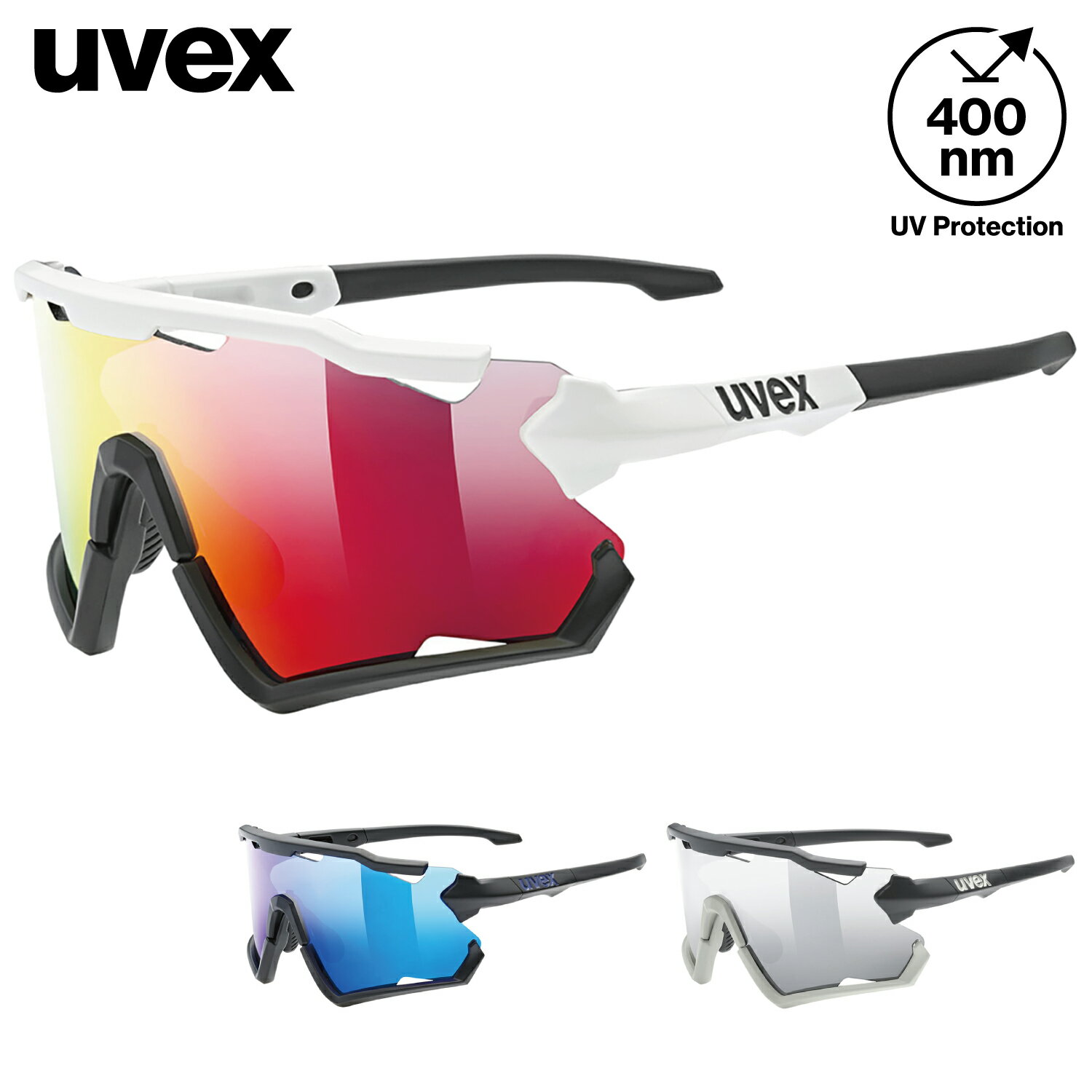 uvex ٥å ݡ 󥰥饹  UV400 ߤ ߥ顼 ž ˥ ȥɥ sportstyle 228 3