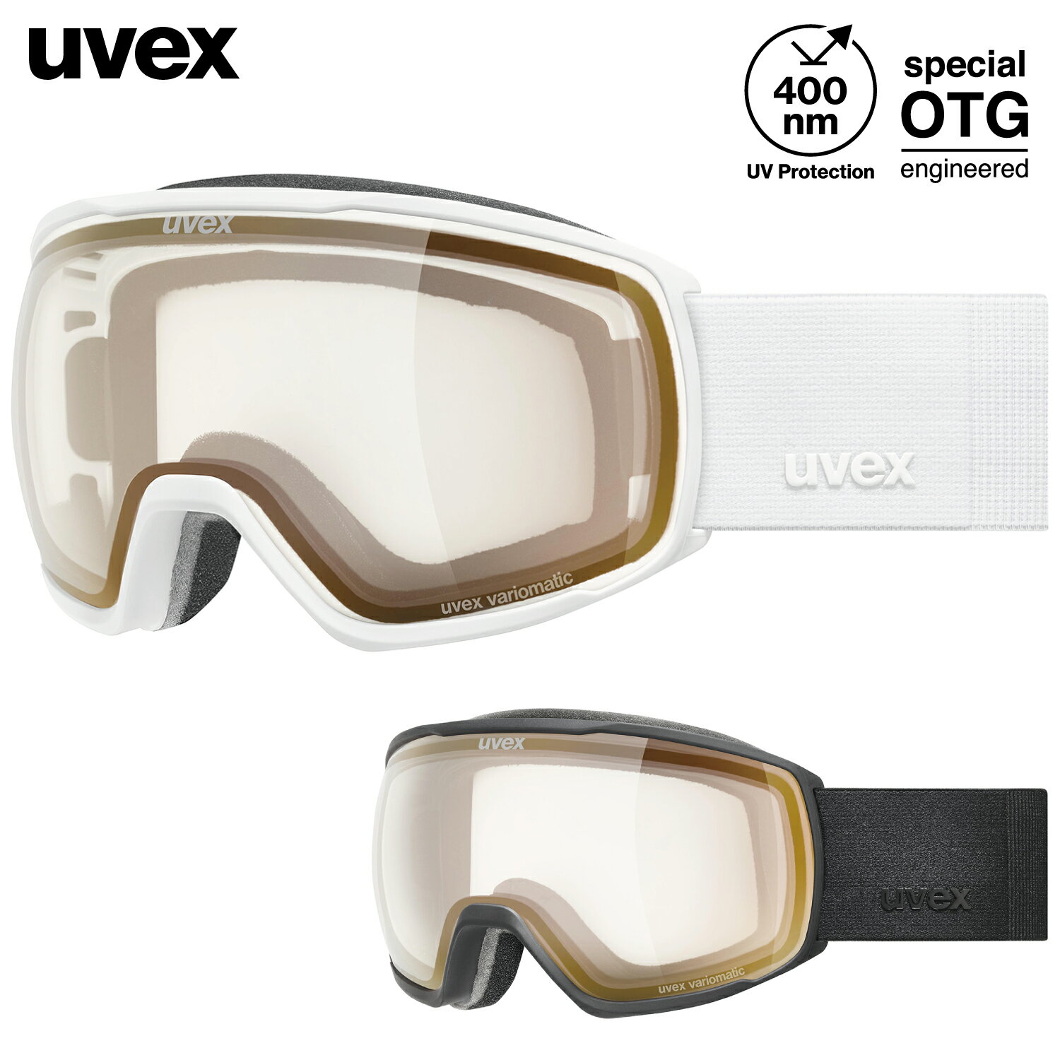 uvex ウベックス スキー スノーボード ゴーグル ユニセックス 調光 ミラーレンズ 眼鏡対応 victorious ..