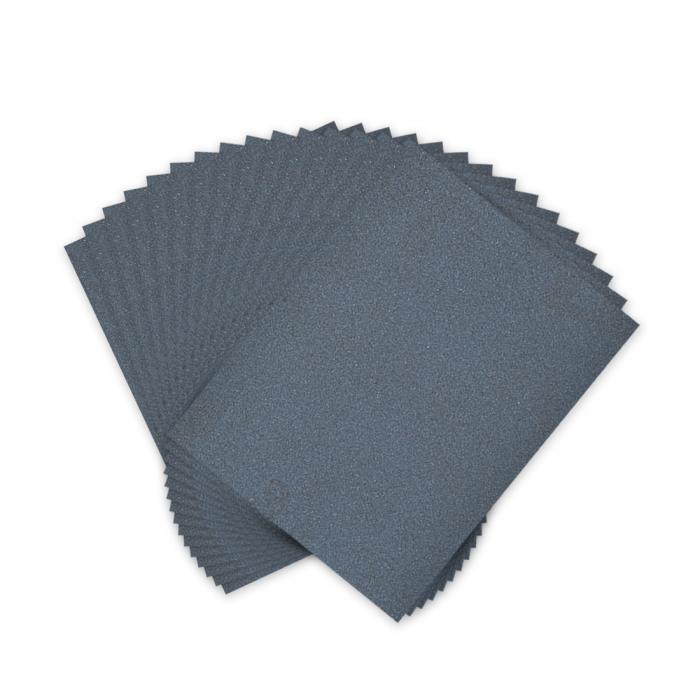 uxcell ウェットドライ防水サンドペーパー 品揃え研磨紙 木製家具金属自動車研磨用 15個 400グリット