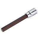uxcell 12.7mm スクエアドライバーx H12六角ビットソケット クロムバナジウム鋼製 非磁性超長尺メトリックスクエアドライブ 六角ビットソケットスタ...