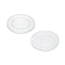 uxcell クリアソフトステムバンパー 直径18mm 厚さ2mm 耐久性 ソフトPVC 18mm x 2mm 100個入り