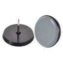 uxcell ネイルスライダーグライダー 家具 足 チェアレッグ プロテクターパッド 保護パッド PTFE 30mm直径 8個入り