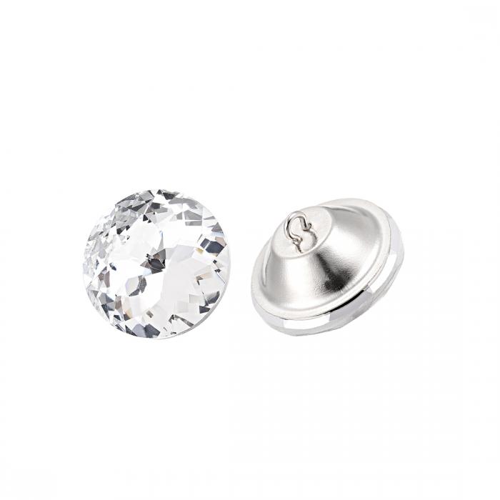 uxcell クリスタル張りボタン クリスタルソファベッドヘッドボード DIY工芸品装飾用 30 mmx22 mm 50個..
