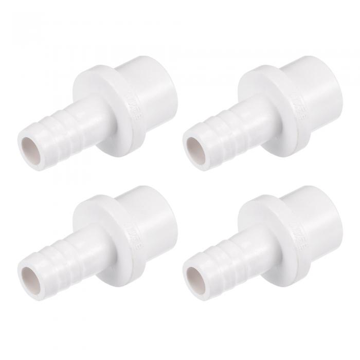 uxcell PVCѥ׷Ѽ ȥ졼ȥ塼 ۡͥ ۥ磻 Сֳ12 mm ԥåȳ20 mm 4