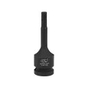 uxcell インパクト六角ビットソケット Cr-Mo鋼 メトリック 75 mm長さ 12.5 mmドライブ x H6(6 mm)