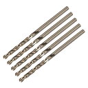 uxcell ツイストドリルビット 高速スチール6542製 直径2.8mm シャンク直径2.8mm 5個入