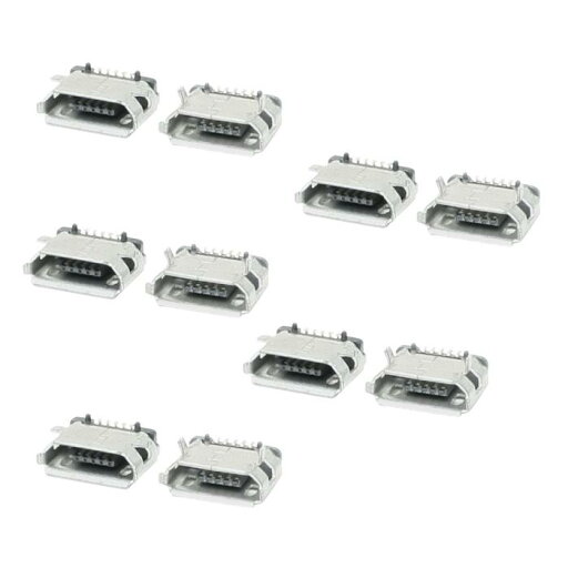 uxcell マイクロUSBデータポート 充電ポートコネクタ ノキアC7用 10個 uxcell マイクロUSBデータポート 充電ポートコネクタ ノキアC7用 10個