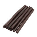 uxcell 溶融グルースティック ホットメルトスティック メルトスティック 7x100mm ブラウン DIY用 9個入