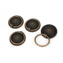 uxcell 引きハンドル いくつかのネジ メタル 49g 28 x 2.5mm 22mm