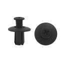 uxcell クリップ/リベット/ファスナー プラスチック カーリベット 17 x 20mm プッシュクリップ 8mm 20個入り