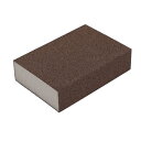 uxcell サンディングスポンジ ポリシャーパッド 研削工具 100x70x25mm 320グリット ダークグレースポンジ(4)
