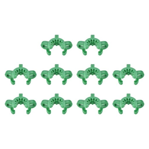 uxcell ラボジョイントクリップ プラスチッククランプ 取り付けクリップ 14/20または14/35ガラステーパージョイントラボコネクタ用 グリーン 10個入り uxcell ラボジョイントクリップ プラスチッククランプ 取り付けクリップ 14/20または14/35ガラステーパージョイントラボコネクタ用 グリーン 10個入り