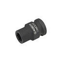 uxcell インパクトドライバーソケット インパクトソケット ドライブシャロー 6ポイント Cr-Mo メトリック 12mm