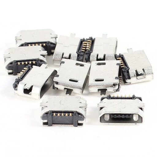uxcell ミニUSB ジャック 携帯電話 タイプ B メス マウント ポート ソケット 10 Pcs uxcell ミニUSB ジャック 携帯電話 タイプ B メス マウント ポート ソケット 10 Pcs