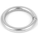uxcell 溶接リング 円形 60mm x 45mm x 8mm 201ステンレス鋼 ハードウェア 1個入り