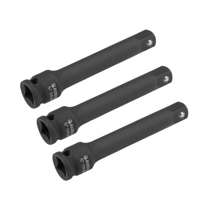 uxcell 高炭素鋼製 自動車用パワーハンドツール修理交換用 12.7mmドライブ 12.5 cm長さ 3個入り