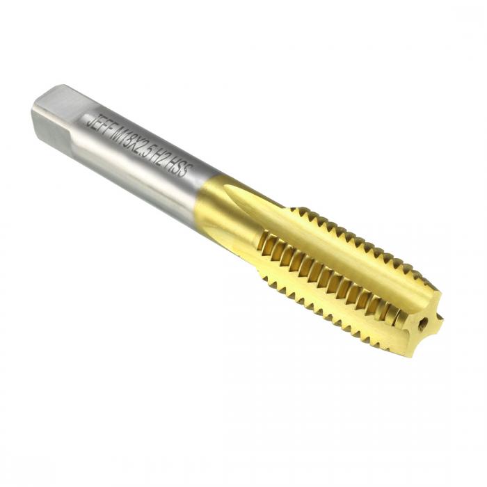 uxcell メトリックタップ HSS製 スレッドプラグ ルータードリル対応 M18x2.5mm