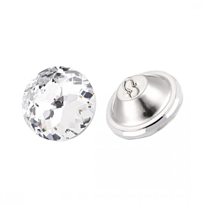 uxcell クリスタル張りボタン 20 mmx16 mm ソファベッドヘッドボードDIY工芸品装飾用 50個