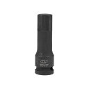 uxcell インパクト六角ビットソケット Cr-Mo鋼 メトリック 75 mm長さ 12.5 mmドライブ x H17(17 mm)