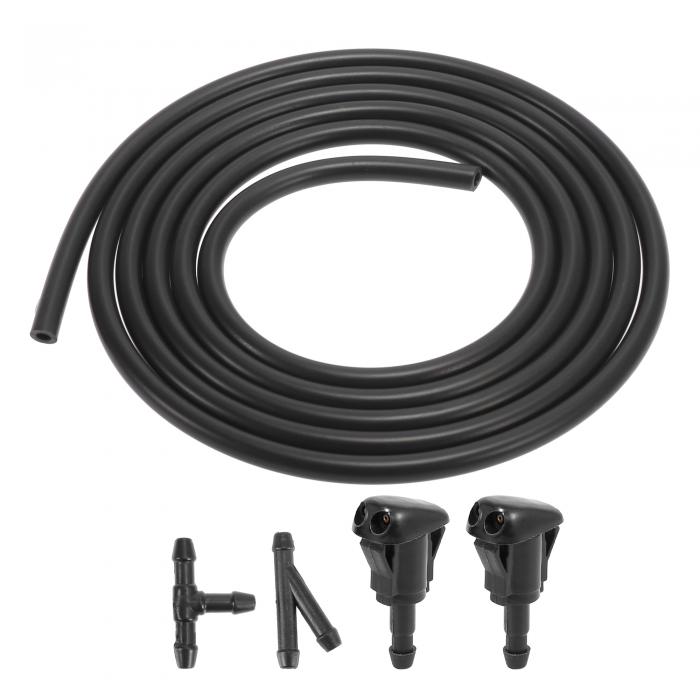 X AUTOHAUX 車のフロントガラスウォッシャーノズルキット フロント 85381AA010 85381-AA010 Toyotaに対応 Corolla用 1999-2008用