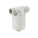 uxcell フロートボールバルブ G3 / 4スレッド プラスチック 水平な 外部水液レベル制御センサー 自動 フィルター付き