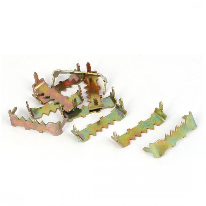 uxcell 鋸歯ハンガー 額縁ハンガー のこぎりハンガー 25mm x 7mmx 9mm 10個入り