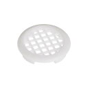 uxcell ラウンドメッシュホールエアベント 30mm穴径 4mm高さ プラスチック ソフィットベント ホワイトカバー 食器棚靴箱用 10個