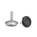 uxcell 家具レベラー 家具 レベラー 11mm - 21mm 調節可能な高さ M6 x 20mm スレッド 4個入り