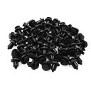 uxcell カーペットマッドフラップリベット リテーナクリップ プラスチックファスナー 10mm穴 60個入り
