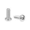uxcell ボルト M5x14mm 機械ネジ なべ 十字穴付き ボルト ファスナー ボルト 20個入れ(4)