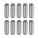 uxcell ノックピン 熱処理合金鋼 明るい仕上がりと正確な位置合わせ 余分な硬度用 5 mm x 16 mm 10個入り
