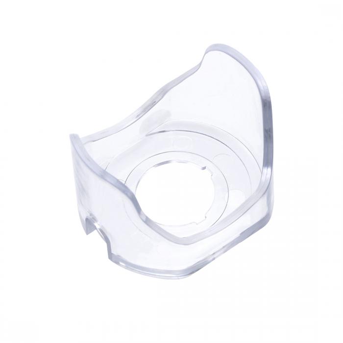 uxcell 半円 非常停止プッシュスイッチボタン 保護カバー クリア 22mm-1本