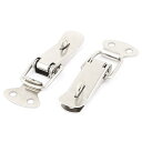 uxcell パッチン錠 トグルラッチ スプリングラッチセット ステンレススチール コンプレッションラッチキャッチ 1セット入り