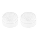 uxcell フラスコサポートスタンド フラスコ架台 フラスコホルダー プラスチック 丸底 90 mm直径 50ml-1000mlフラスコ用ホワイト 2個入