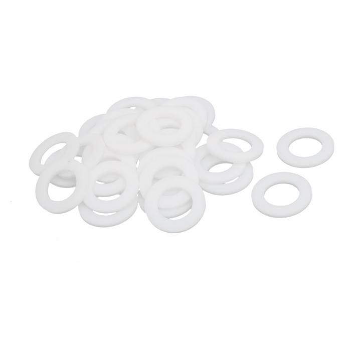 uxcell եåȥå㡼 󥰥å PTFE 24 mm 14 mm 2 mm ظѥ ۡ ۥ磻 30ѥå