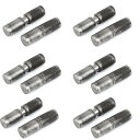 uxcell ヒンジピン ホームゲート オス-メス スチール 55mmx16mm 6ペア