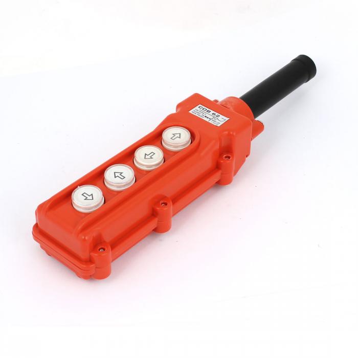 uxcell ホイストコントロールスイッチ ホイストクレーン用 中国 プラスチック、金属 瞬間的な制御 防雨..