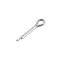uxcell 割りピン 止めピン コッターピン 1.5mm x 8mm 304ステンレス鋼 2プロング シルバートーン ファスナー クリップキー 60個入り