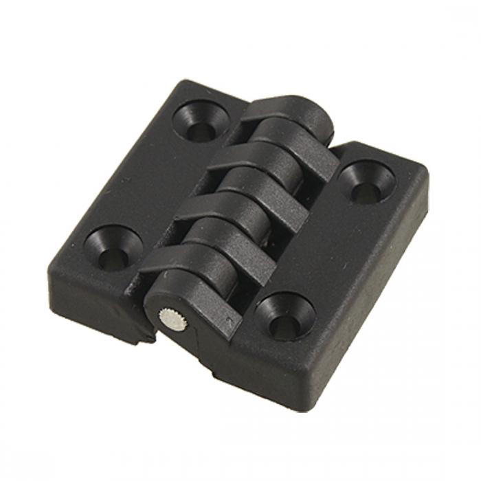 uxcell 蝶番 家具補修 金具 ヒンジ 収納ヒンジ リペアパーツ ブラック カフ 折りたたみ式 プラスチック..